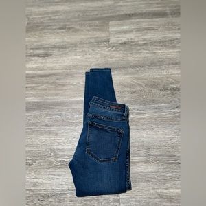 Pilcros the letterpress by anthropolgie womens mid rise skinny jeans size 25
